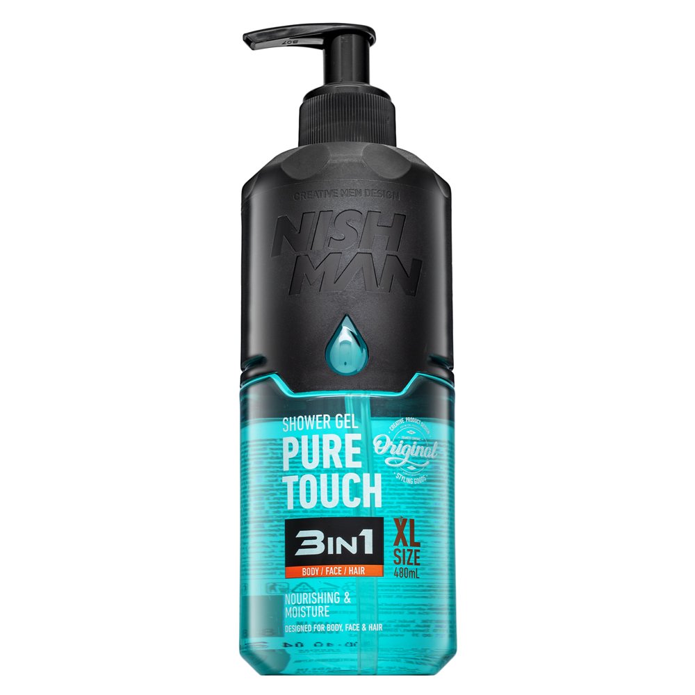 Nishman gel doccia Pure Touch 3in1 Shower Gel 480 ml