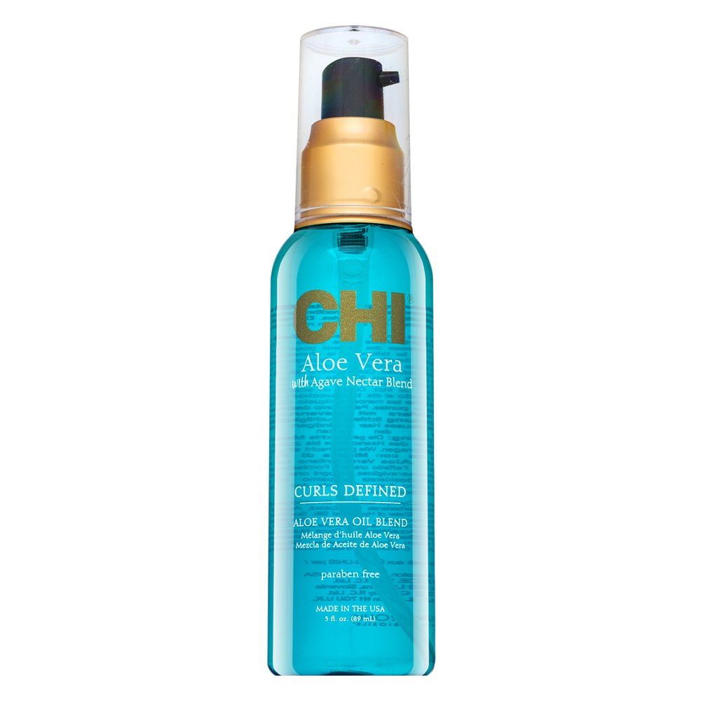 CHI Aloe Vera Curls Defined Aloe Vera Oil olio per i capelli ricci 89 ml