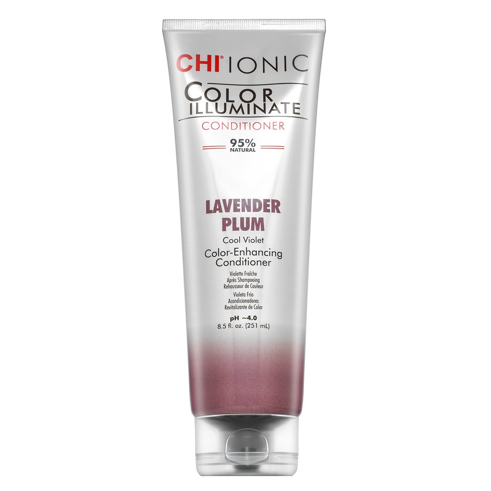 CHI Ionic Color Illuminate Conditioner balsamo colorato per il recupero del colore Lavender Plum 251 ml