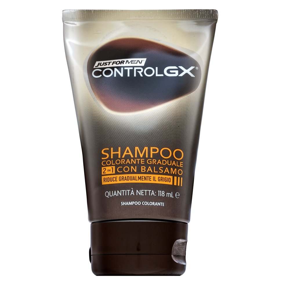 Just For Men Control GX 2in1 Shampoo shampoo e balsamo per capelli grigi 118 ml