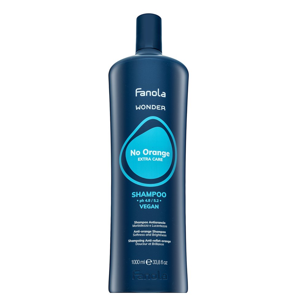 Fanola Wonder No Orange Extra Care Shampoo shampoo neutralizzante per toni marroni 1000 ml
