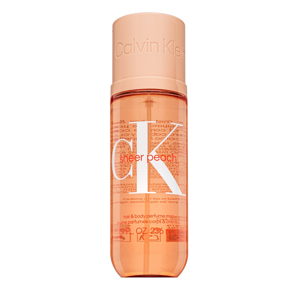 Calvin Klein Sheer Peach spray per il corpo unisex 236 ml