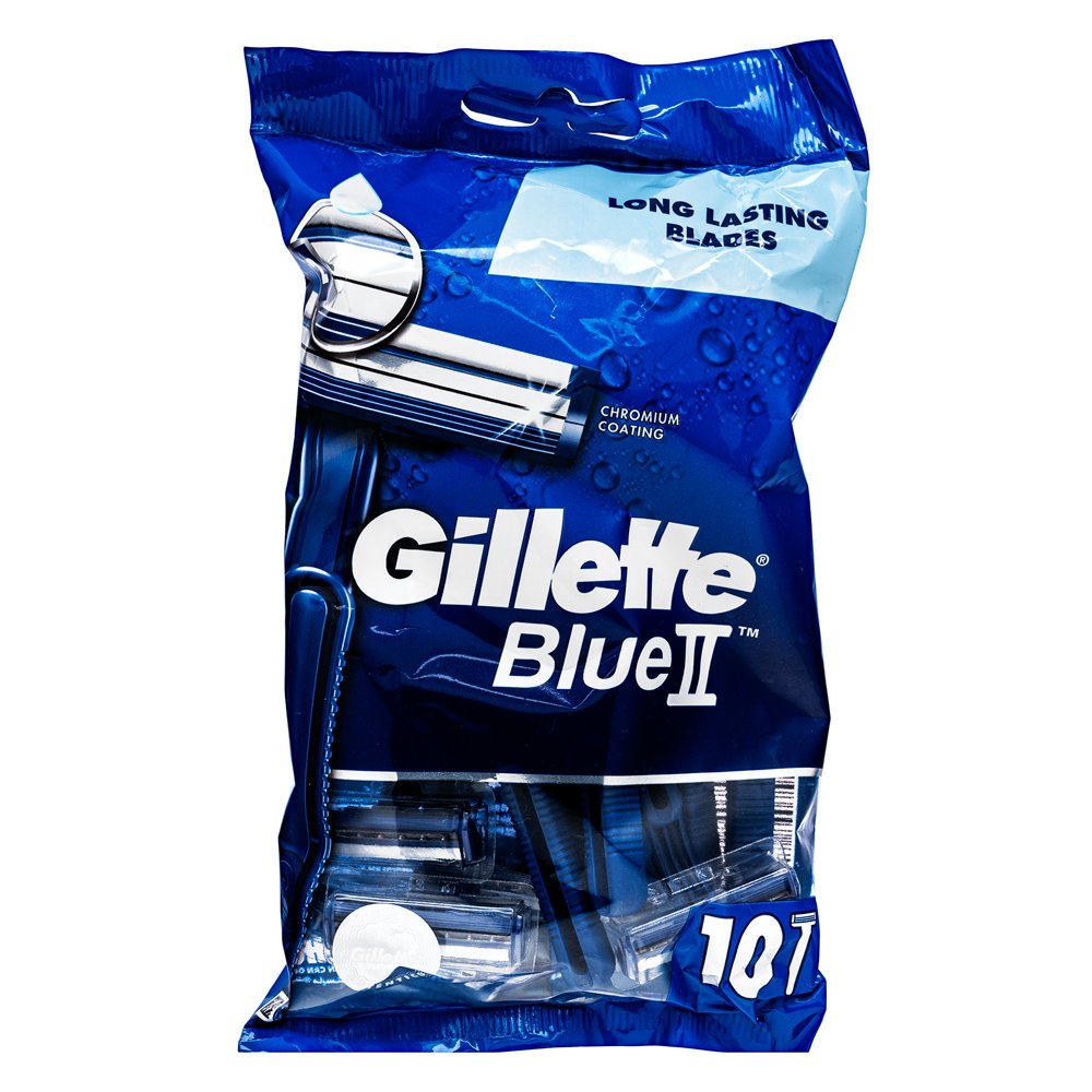 Gillette Blue II rasoi usa e getta Disposable Razors 10 pcs