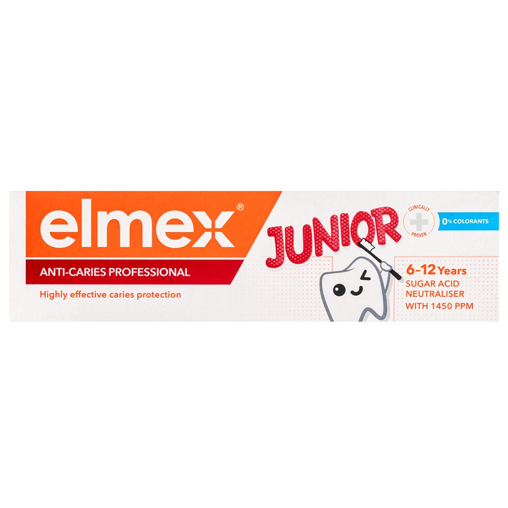 Elmex Anti-Caries Professional Junior dentifricio Toothpaste 75 ml