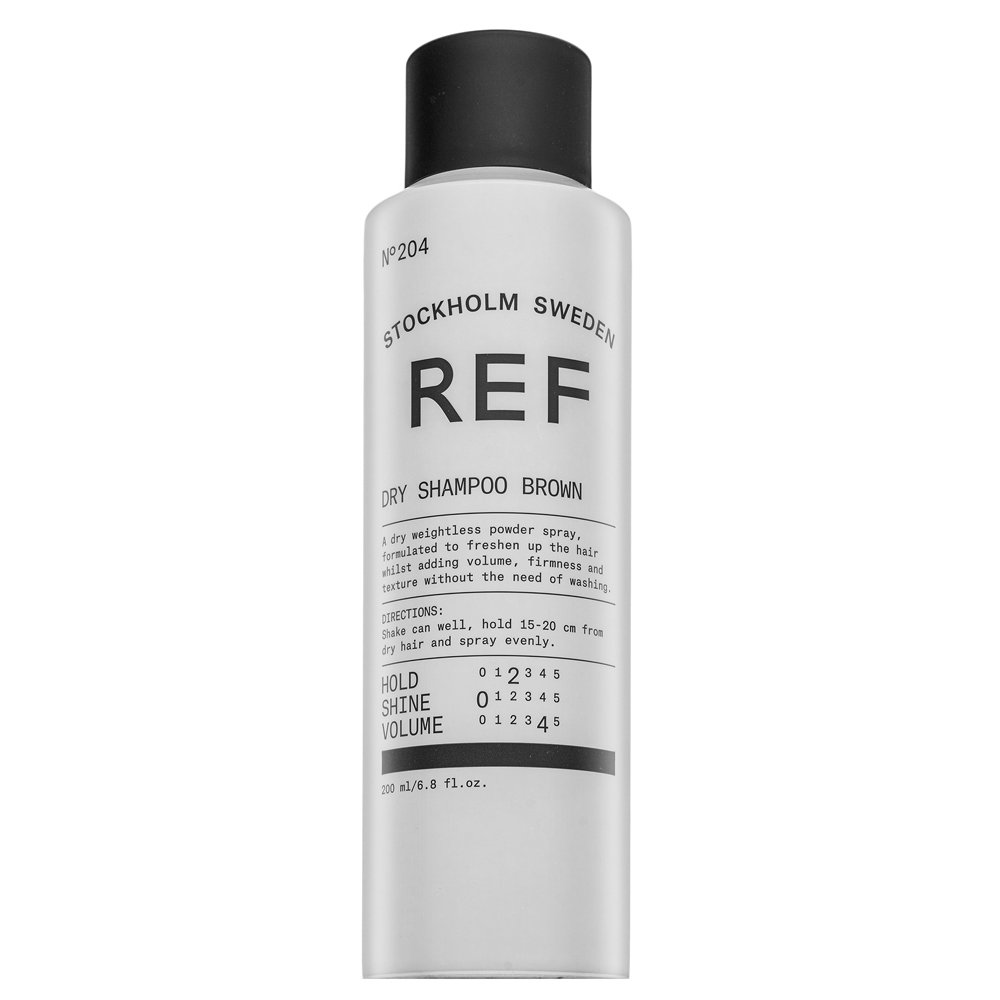 REF Dry Shampoo Brown N°204 shampoo secco per capelli scuri 200 ml