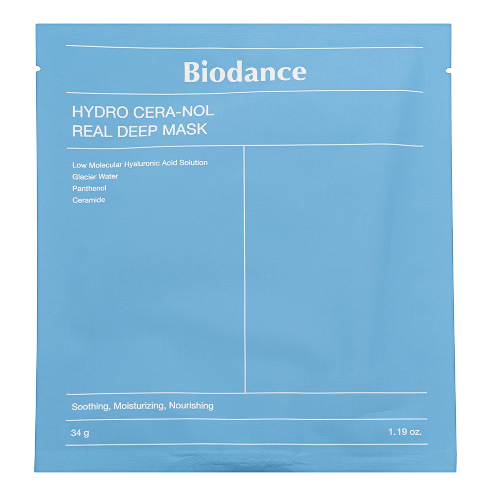 Biodance Hydro Cera-Nol maschera profonda Real Deep Mask 34 g