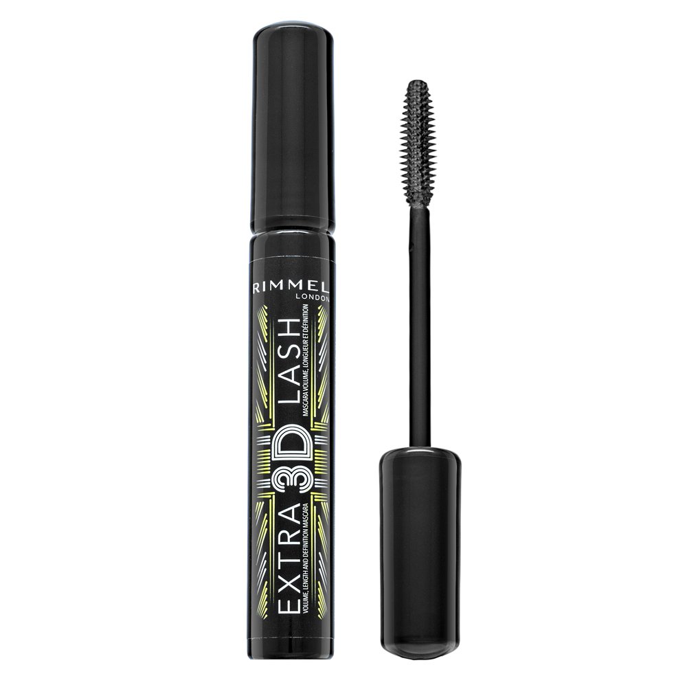 Rimmel London Extra 3D Lash Mascara mascara per l'estensione e l'arricciatura delle ciglia Black 8 ml