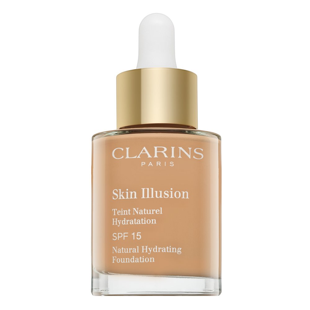 Clarins Skin Illusion Natural Hydrating Foundation fondotinta liquido con effetto idratante 108.5 Cashew 30 ml