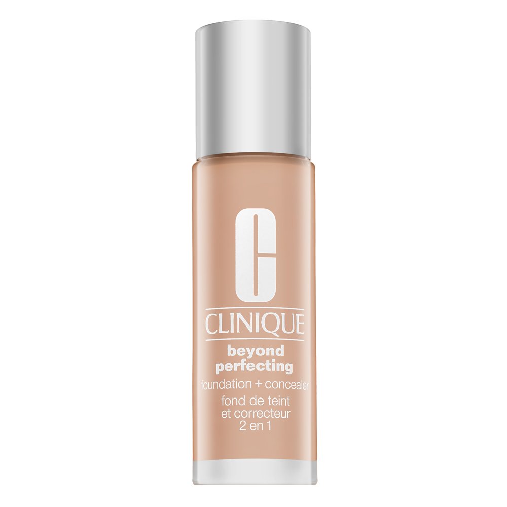 Clinique Beyond Perfecting Foundation & Concealer fondotinta liquido per l' unificazione della pelle e illuminazione 04 Creamwhip 30 ml