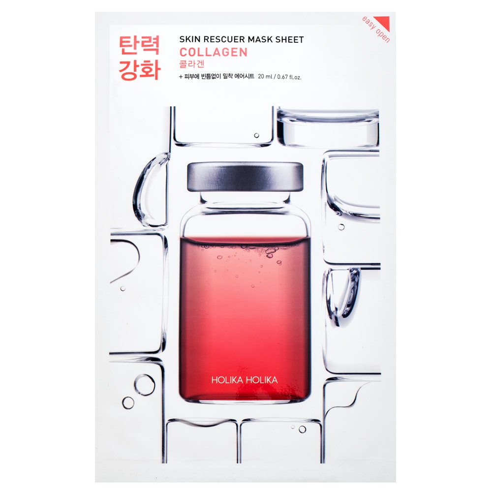 Holika Holika mascheraviso in tessuto Skin Rescuer Mask Sheet Collagen 20 ml