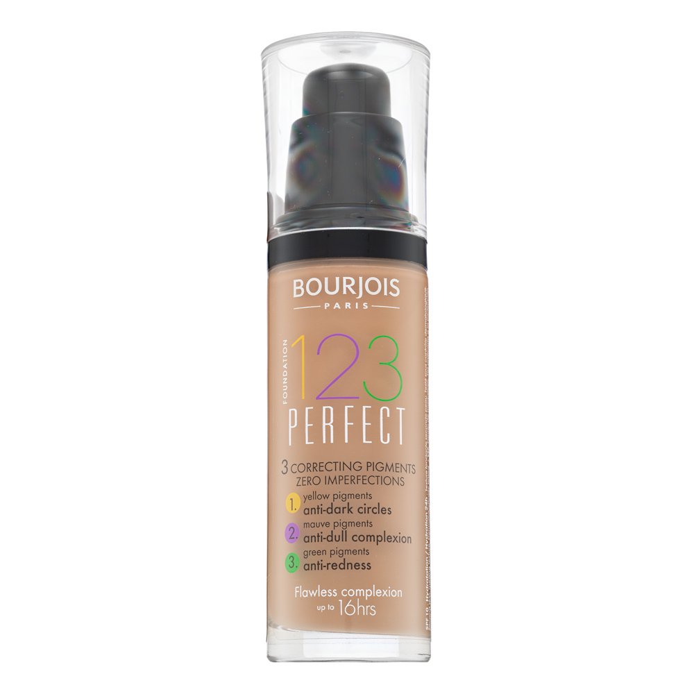 Bourjois 123 Perfect Foundation fondotinta liquido contro le imperfezioni della pelle 54 Beige 30 ml