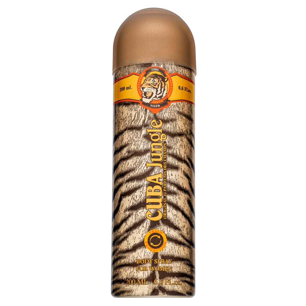 Cuba Jungle Tiger spray per il corpo da donna 200 ml