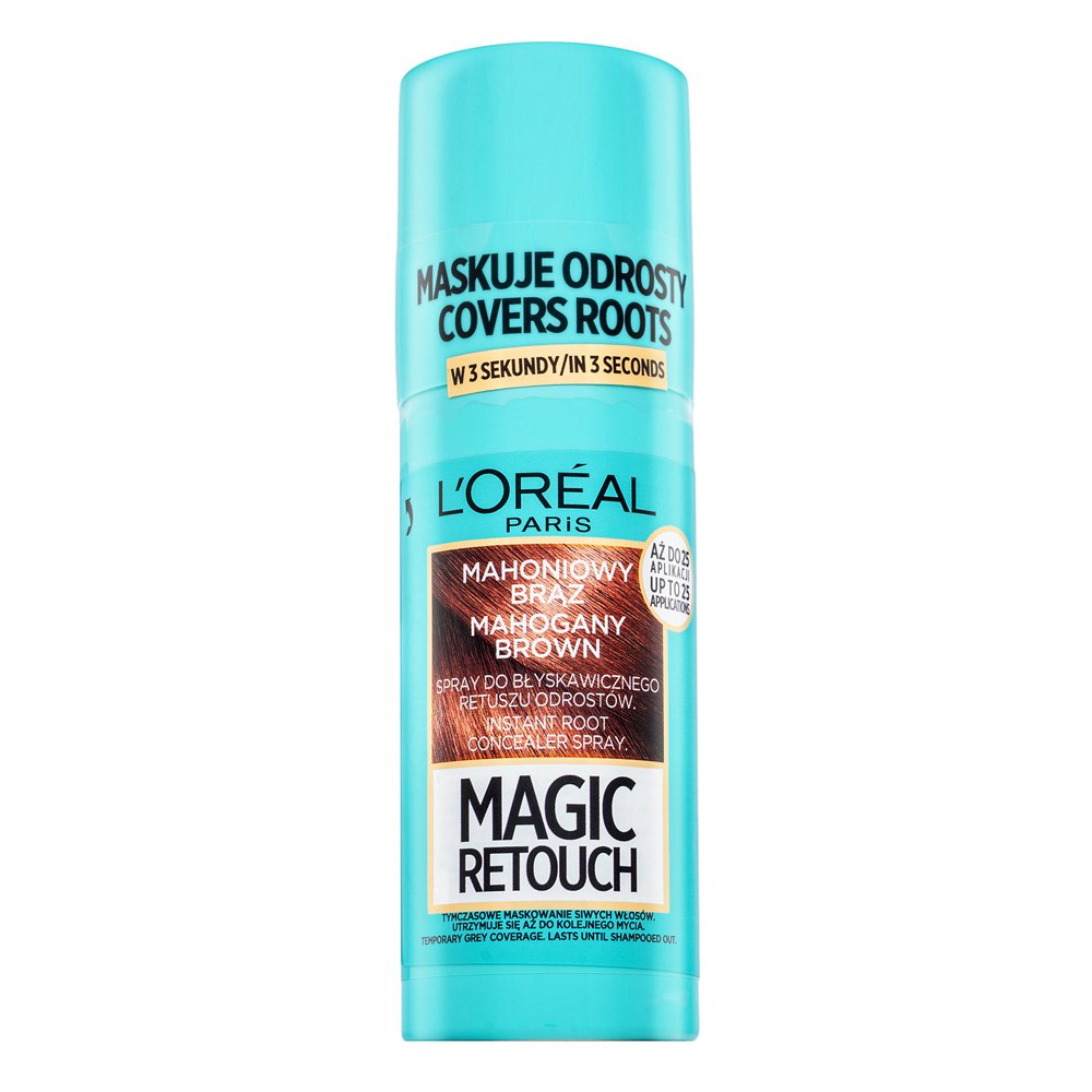 L´Oréal Paris Magic Retouch Spray corettore per escrescienze di capelli colorati Mahogany Bronze 75 ml