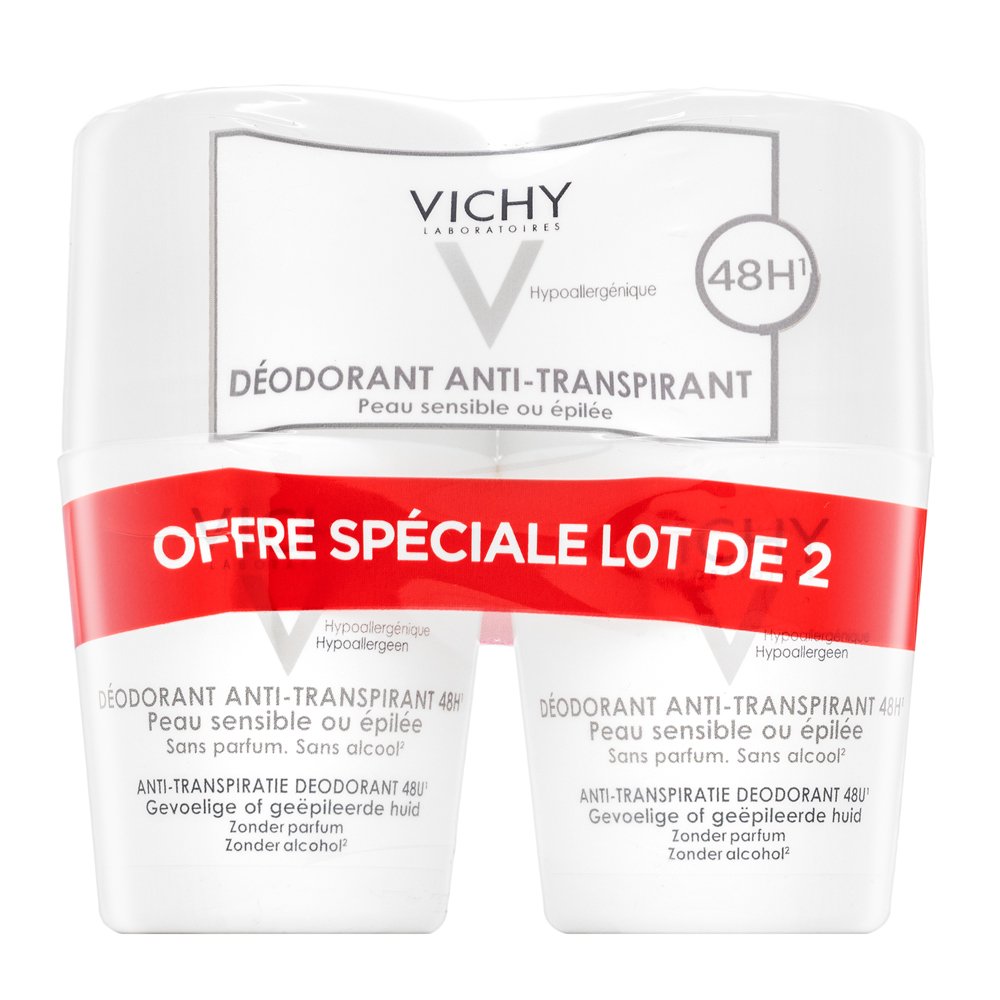 Vichy antitraspirante 48H Deodorant Anti-Transpirant Sensitive Roll-on 2 x 50 ml