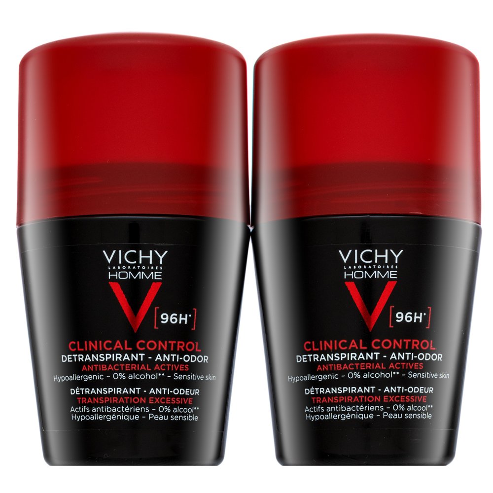 Vichy Homme antitraspirante Detranspirant 96H 2 x 50 ml