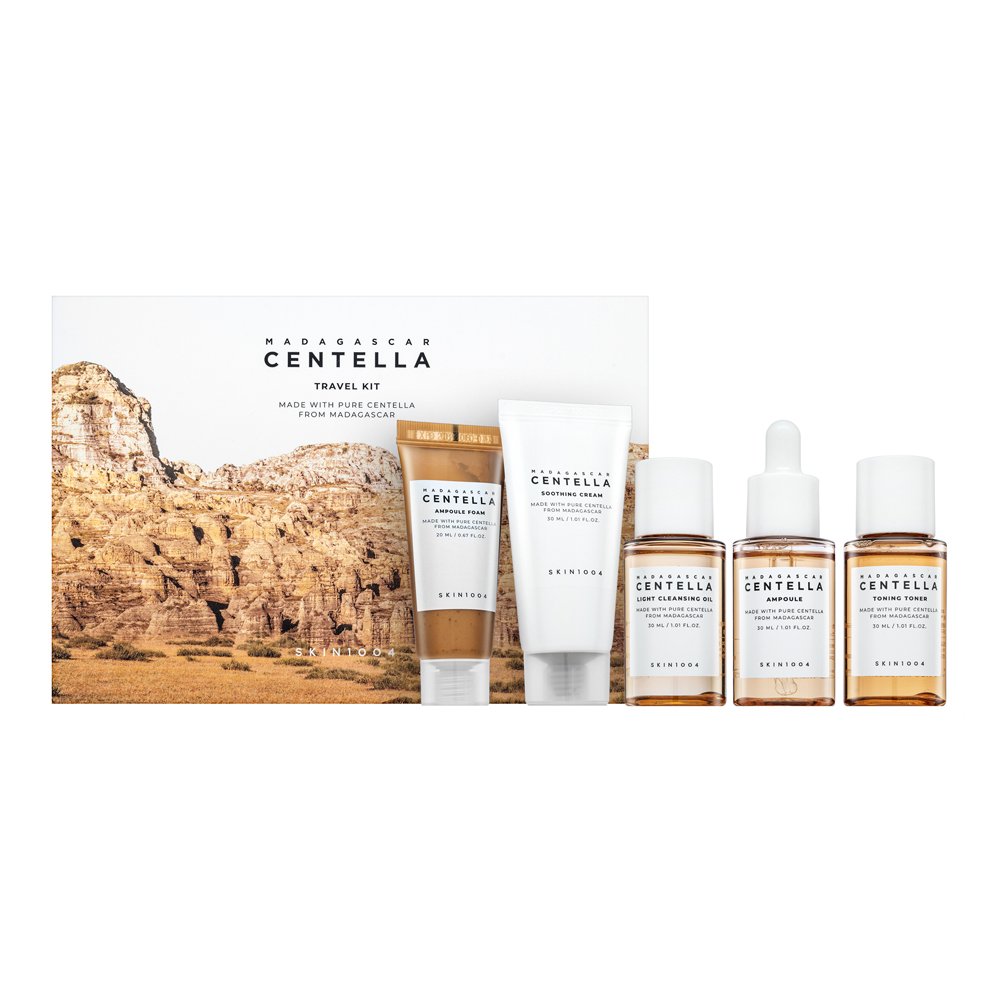 Skin1004 Madagascar Centella kit per la cura del viso Travel Kit