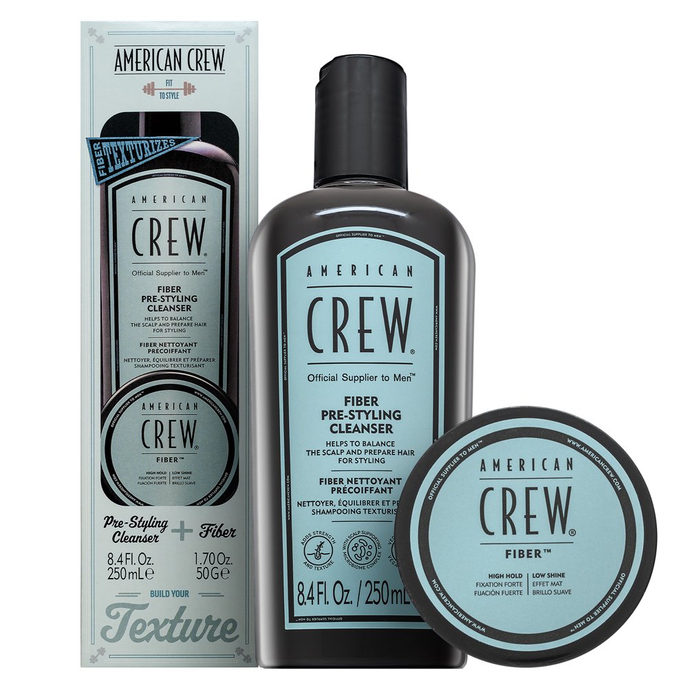 American Crew Fiber Texture Duo set per lo styling dei capelli