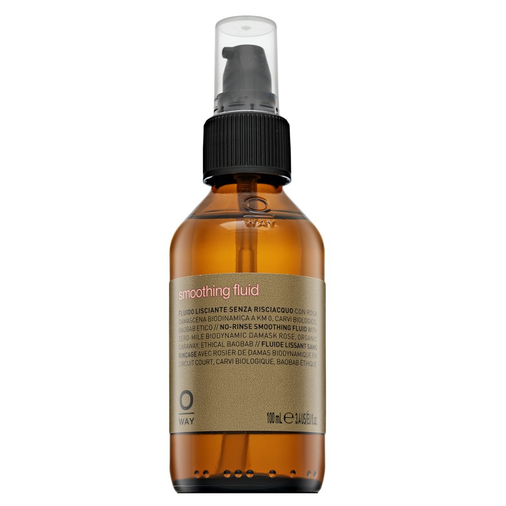OWAY Smoothing Fluid emulsione styling per capelli ruvidi e ribelli 100 ml