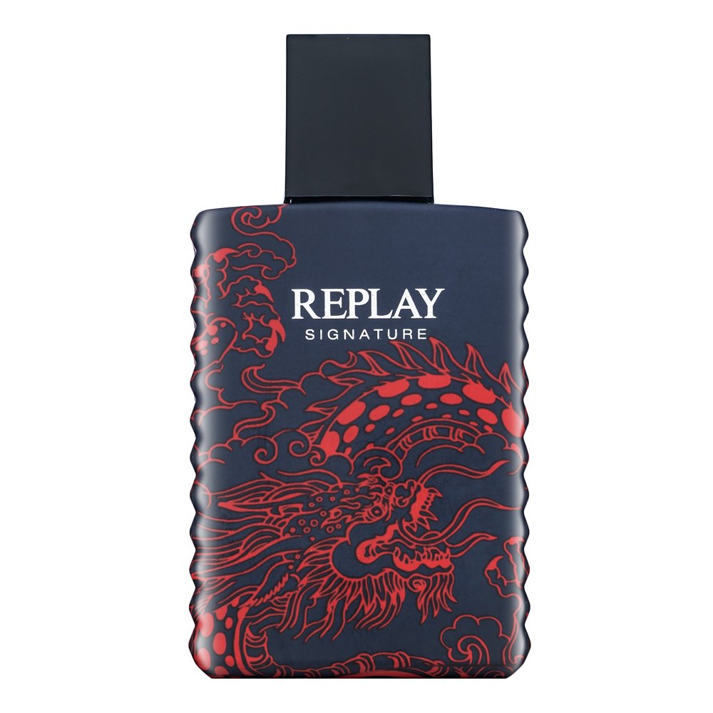 Replay Signature Red Dragon Eau de Toilette da uomo 50 ml