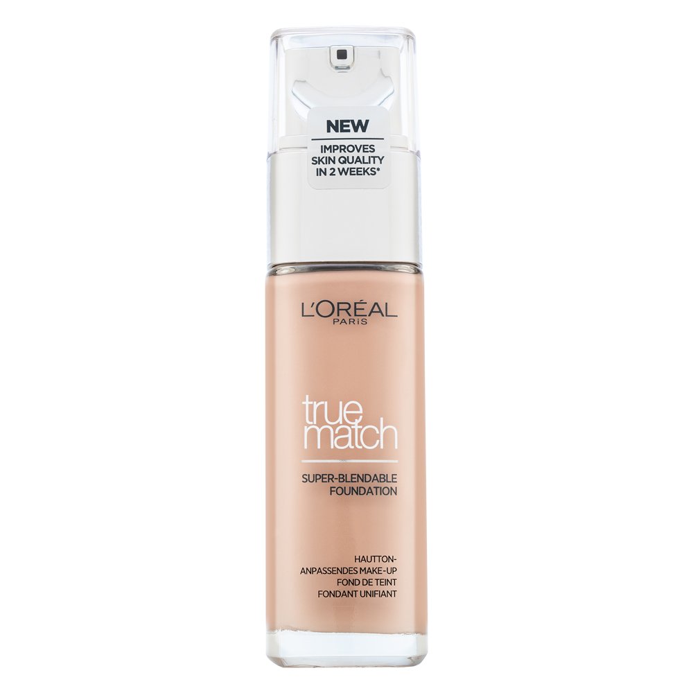 L´Oréal Paris True Match Super-Blendable Foundation fondotinta liquido per unificare il tono della pelle 0.5R/0.5C Porcelain Rose 30 ml