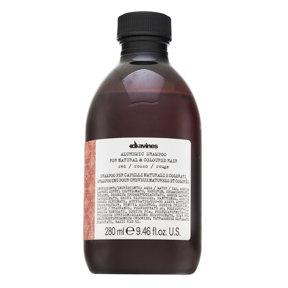 Davines Alchemic Shampoo shampoo colorante per ravvivare le tonalità rossi Red 280 ml