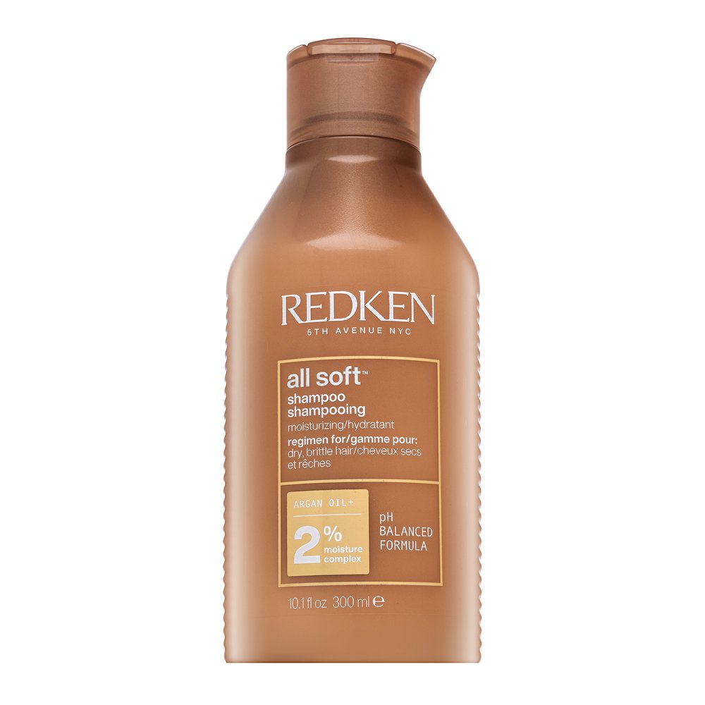 Redken All Soft Shampoo shampoo nutriente capelli secchi e indisciplinati 300 ml
