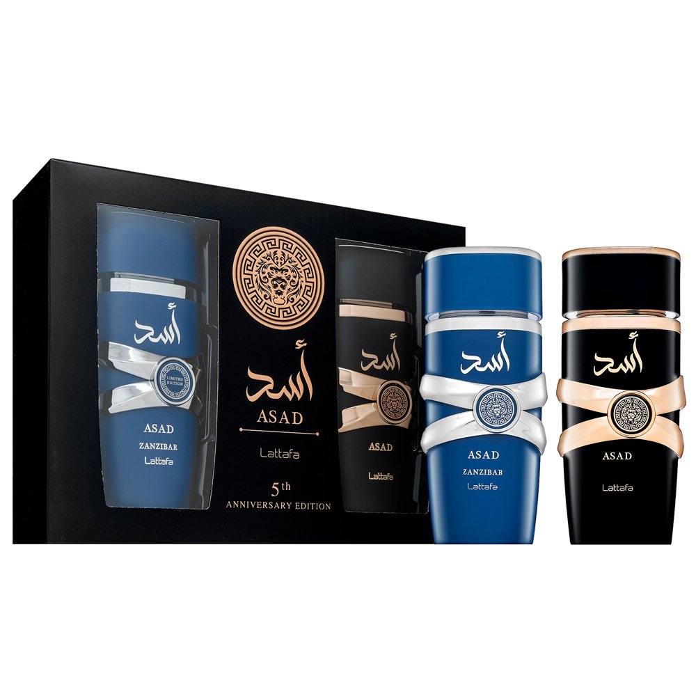 Lattafa Asad 5th Anniversary Edition confezione regalo da uomo Set 2 x 100 ml