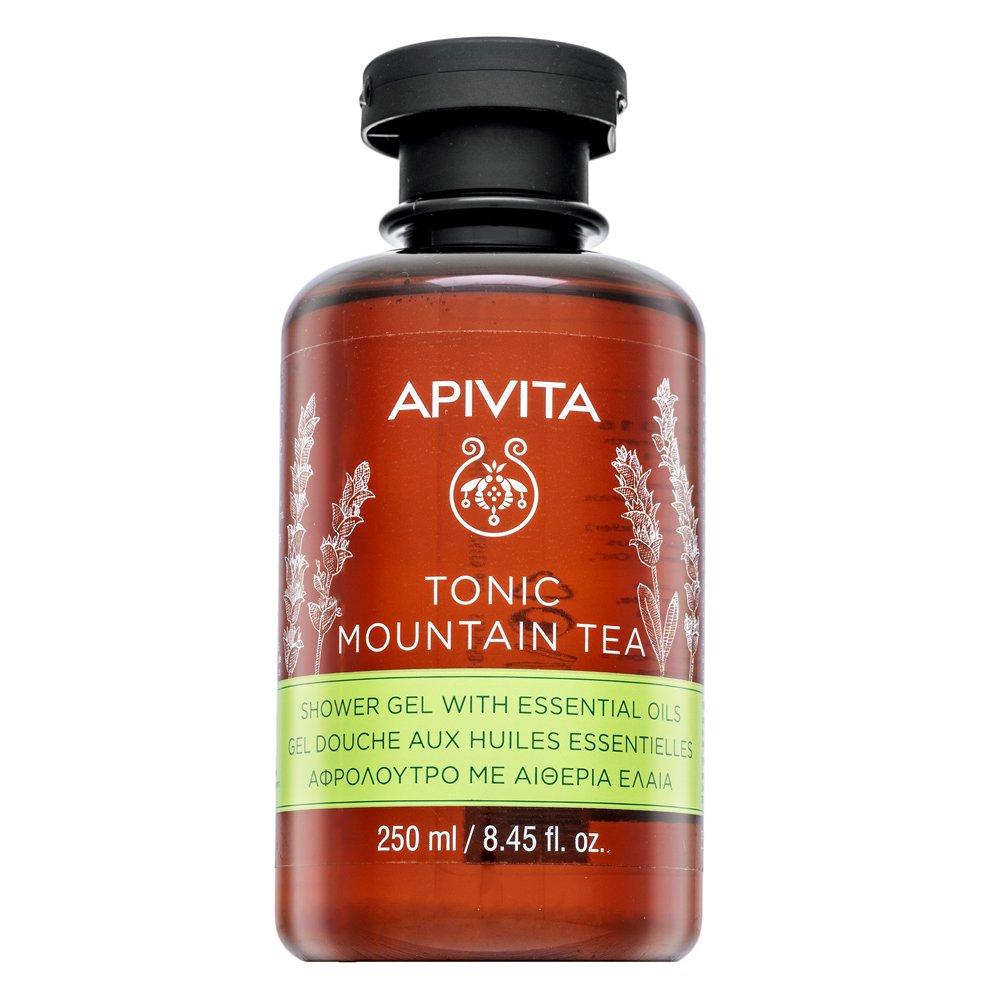 Apivita Tonic Mountain Tea gel doccia Shower Gel with Essential Oils 250 ml
