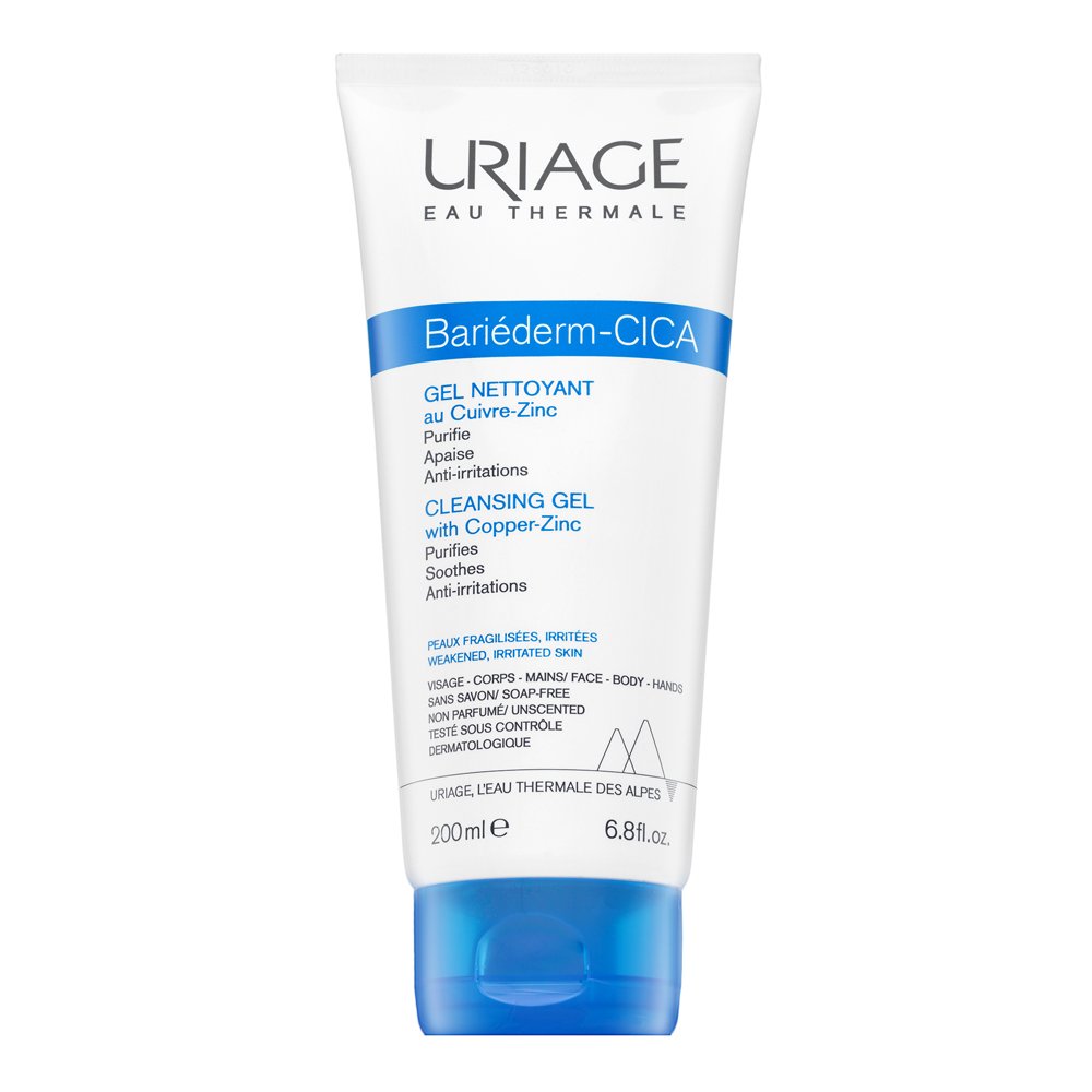 Uriage Bariederm gel detergente Repairing Cica-cream With Cu-Zn 200 ml
