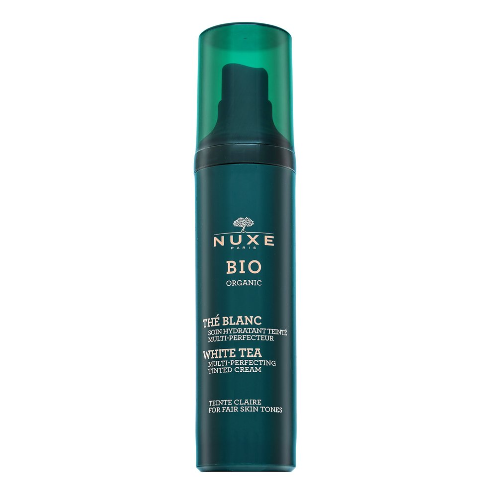 Nuxe Bio Organic White Tea emulsione tonificante e idratante Multi-Perfecting Tinted Cream 50 ml