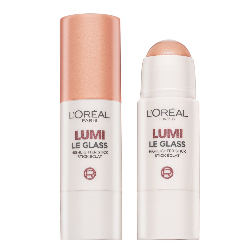 L´Oréal Paris Lumi Le Glass Highlighter Stick illuminante nella forma di bastoncino 610 Pearl Eclat