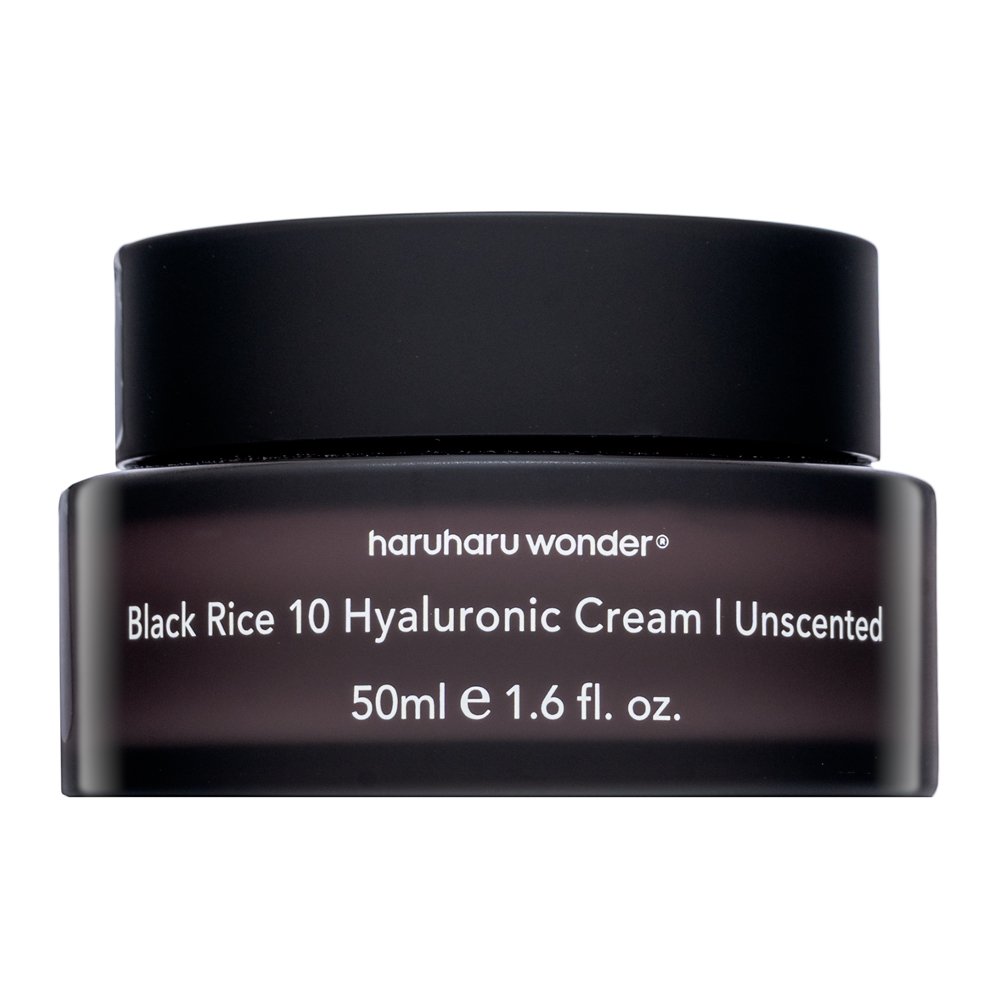 Haruharu Wonder Black Rice crema per il viso 10 Hyaluronic Cream Unscented 50 ml