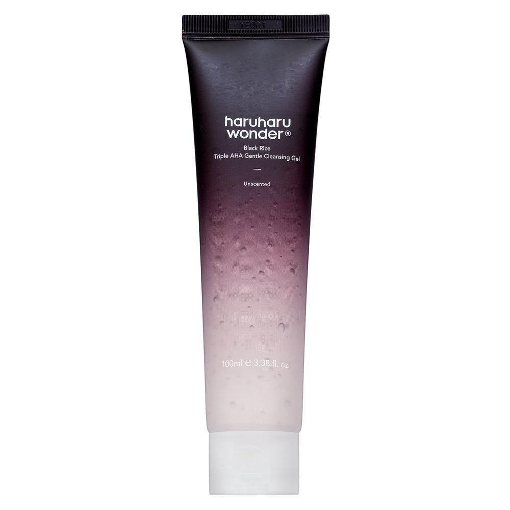 Haruharu Wonder Black Rice gel detergente Triple AHA Gentle Cleansing Gel 100 ml
