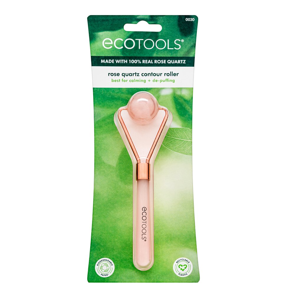 EcoTools Rose Quartz Contour Roller rullo per massaggi per il viso