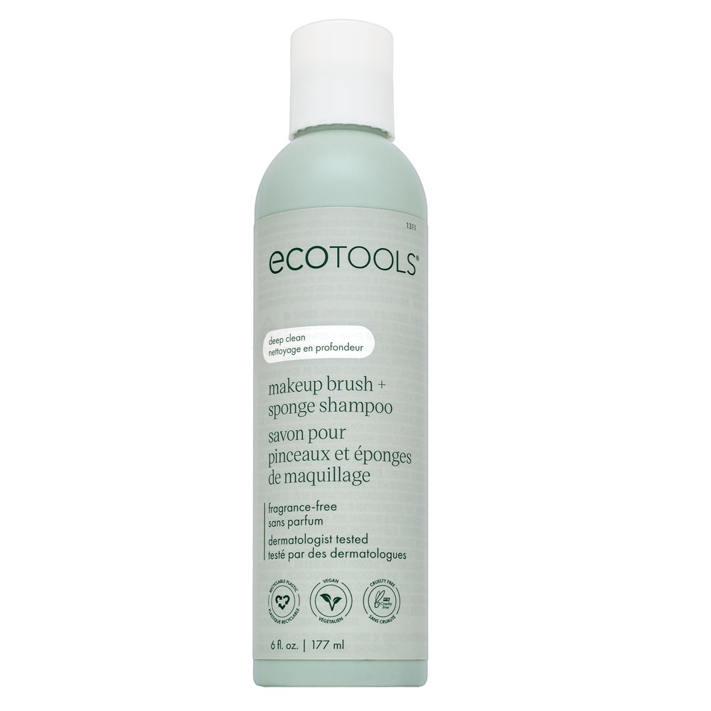 EcoTools Makeup Brush + Sponge Shampoo gel detergente per pennelli cosmetici 177 ml