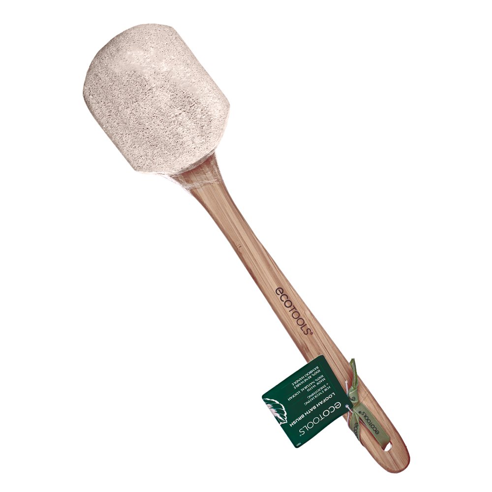 EcoTools Loofah Bath Brush spazzola da doccia con manico lungo