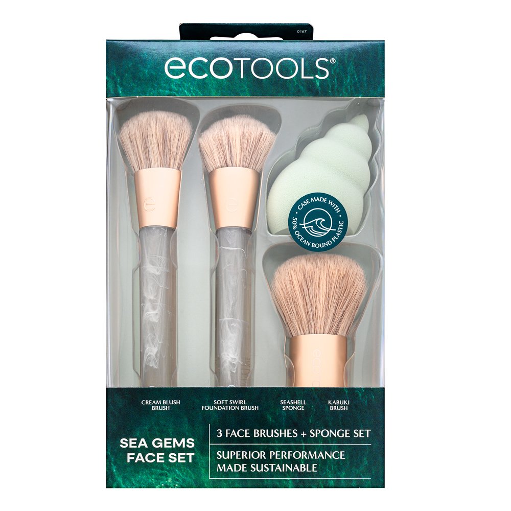 EcoTools Sea Gems Face Set set di pennelli