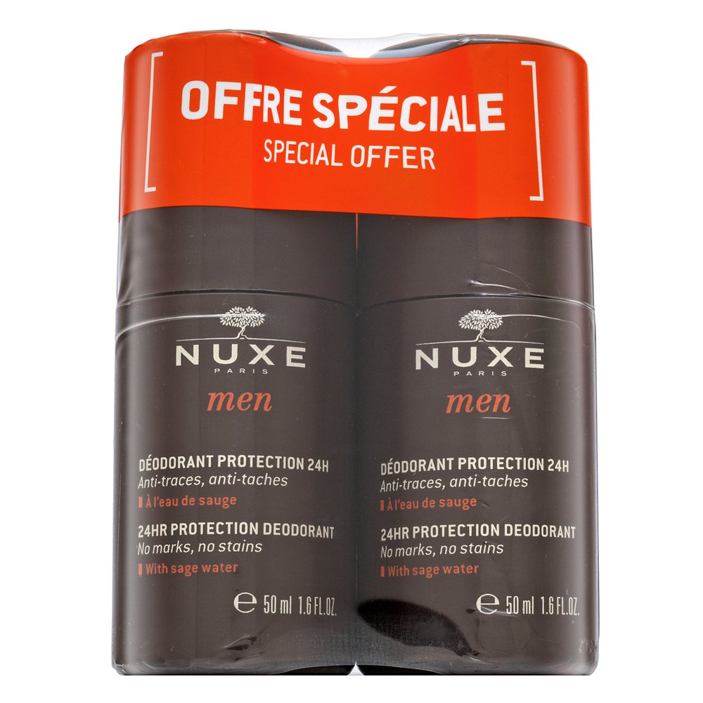 Nuxe Men deodorante 24HR Protection Deodorant 2 x 50 ml