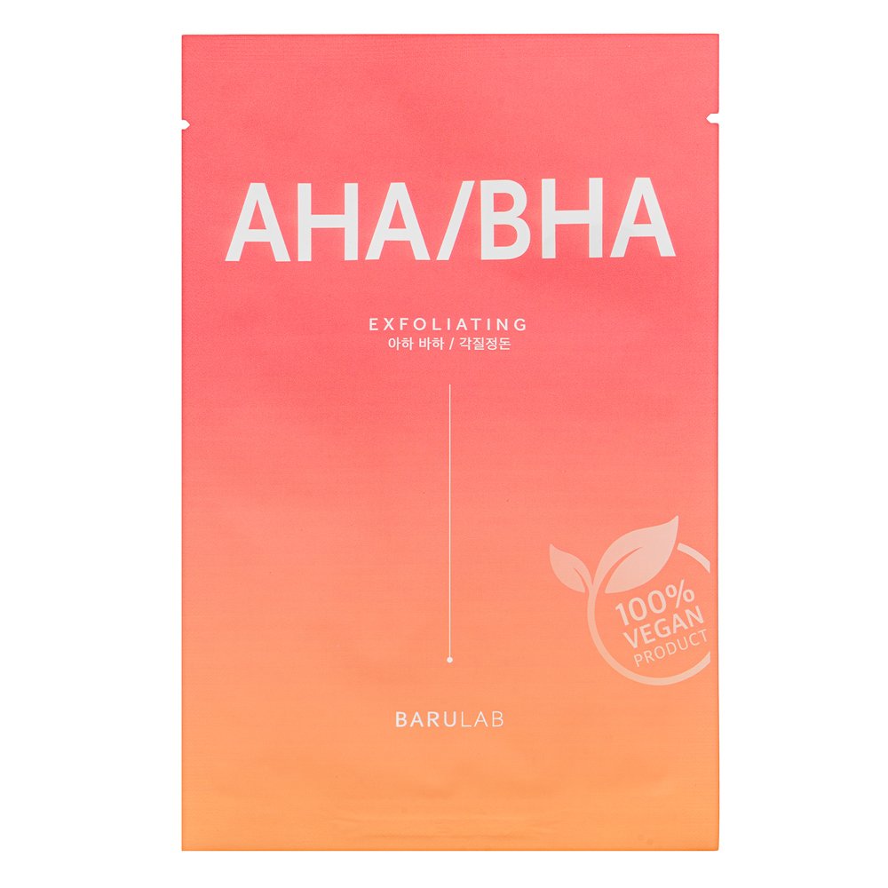 Barulab The Clean Vegan mascheraviso in tessuto Mask AHA/BHA 23 g