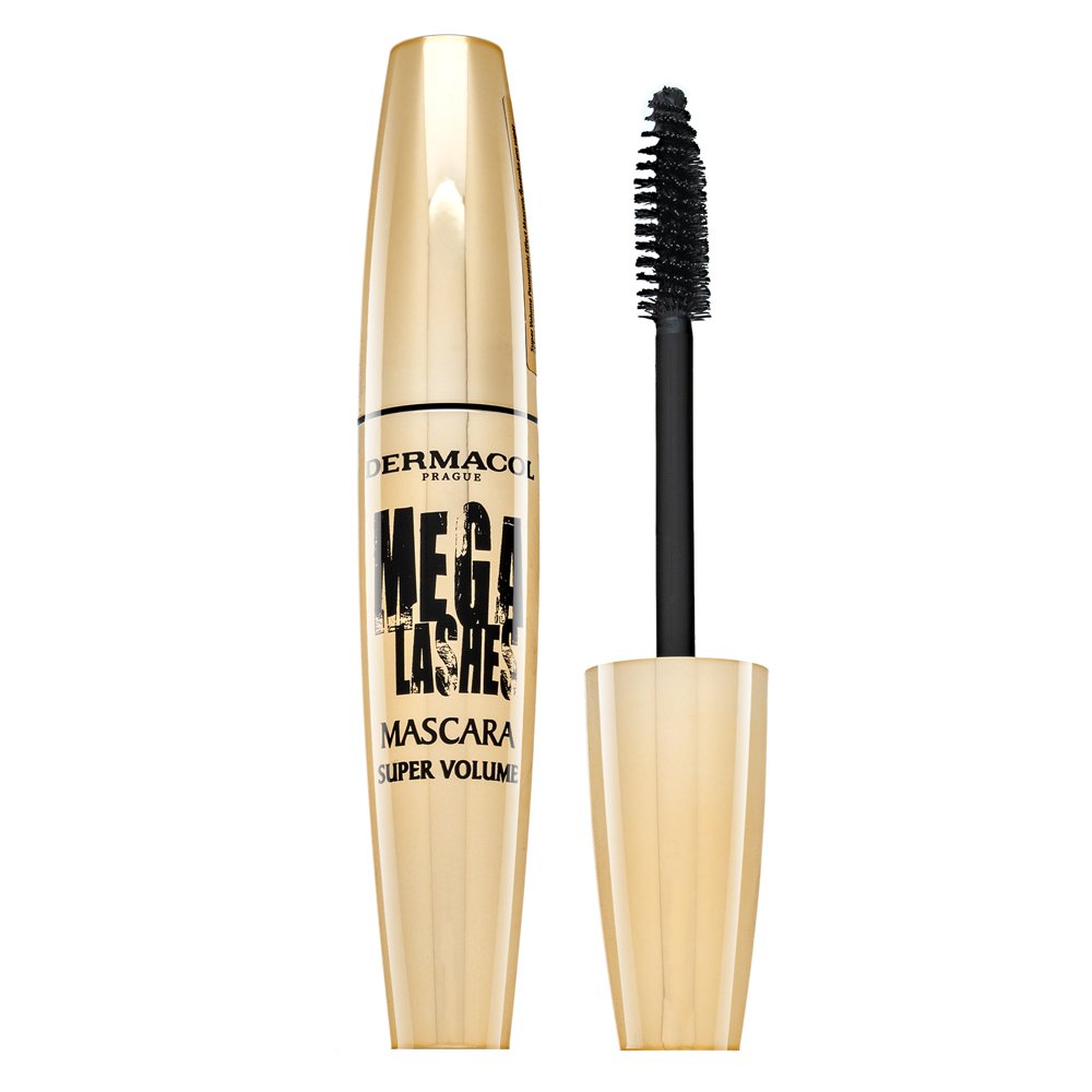 Dermacol Mega Lashes Mascara Super Volume mascara per l'estensione delle ciglia e volume Black 13 ml