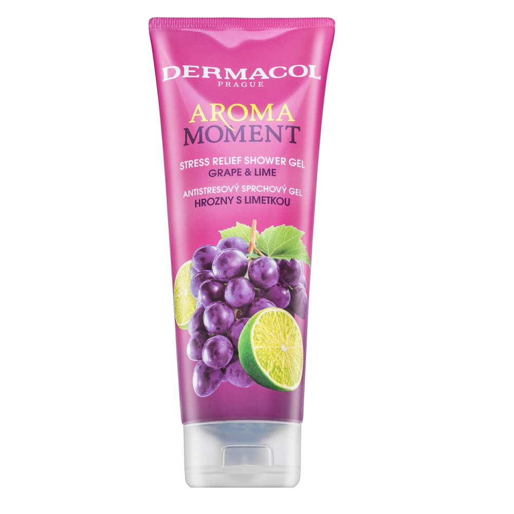 Dermacol Aroma Moment gel doccia Shower Gel Grape & Lime 250 ml