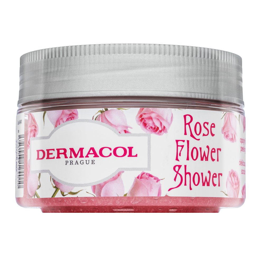 Dermacol Rose Flower Shower scrub corpo Delicious Body Scrub 200 ml