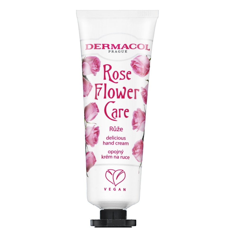 Dermacol Rose Flower Care crema per le mani Delicious Hand Cream 30 ml
