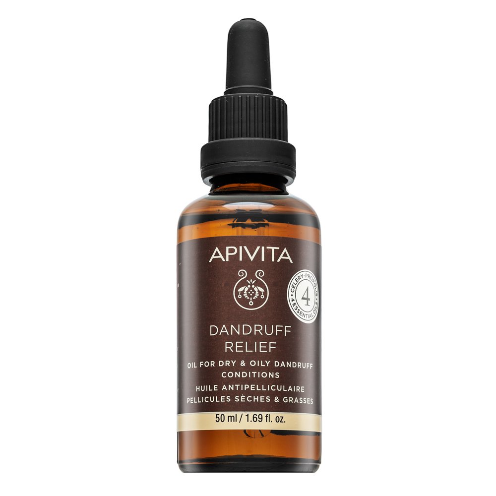 Apivita Dandruff Relief Oil siero all'olio contro la forfora 50 ml