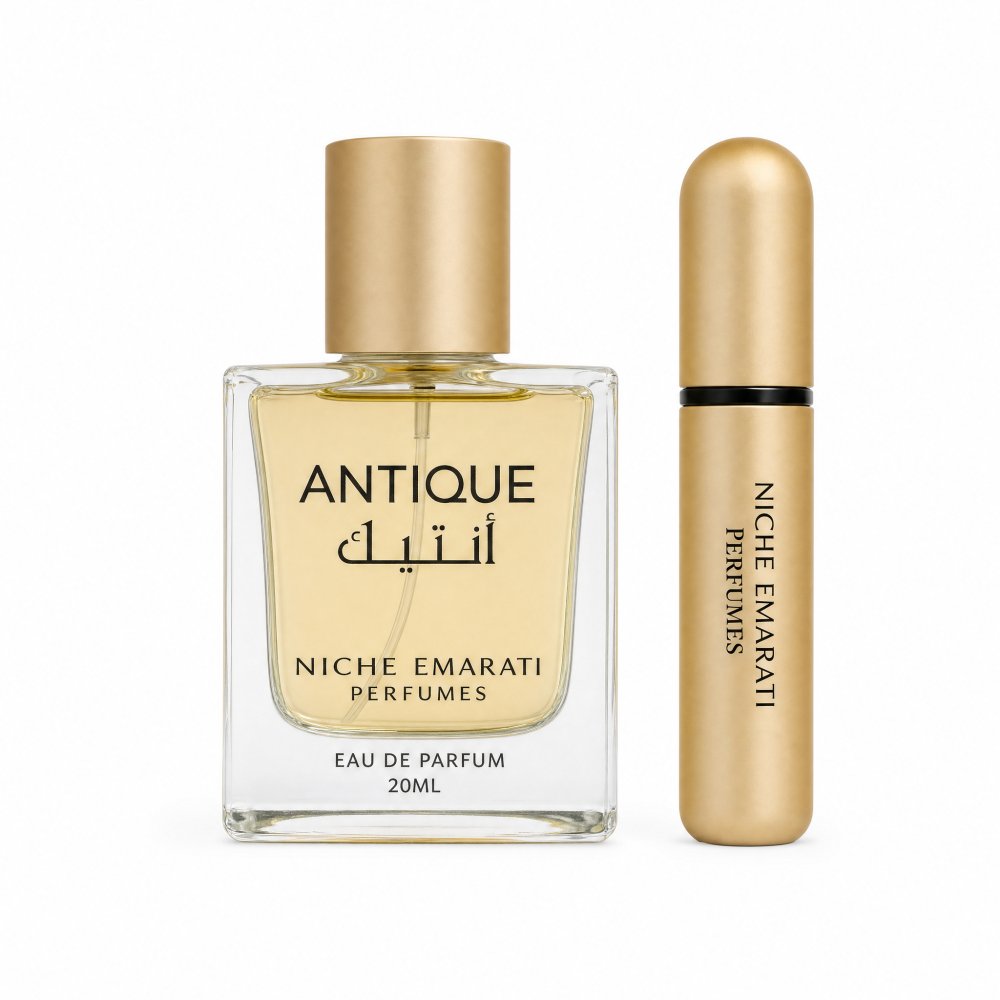 Niche Emarati Antique Eau de Parfum unisex + atomizer 20 ml