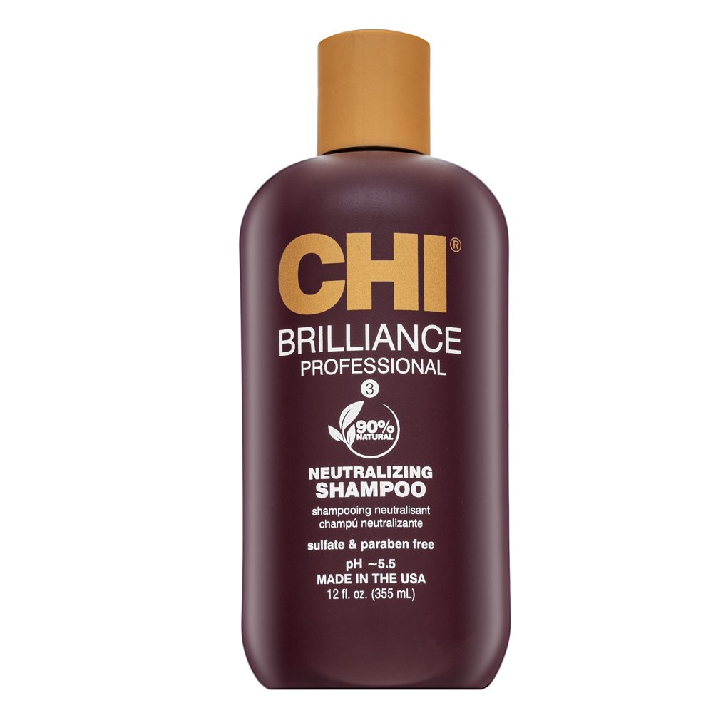 CHI Deep Brilliance Olive & Monoi Neutralizing Shampoo shampoo detergente con effetto idratante 355 ml