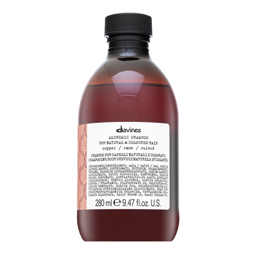 Davines Alchemic Shampoo shampoo colorante per evidenziare il colore dei capelli Copper 280 ml