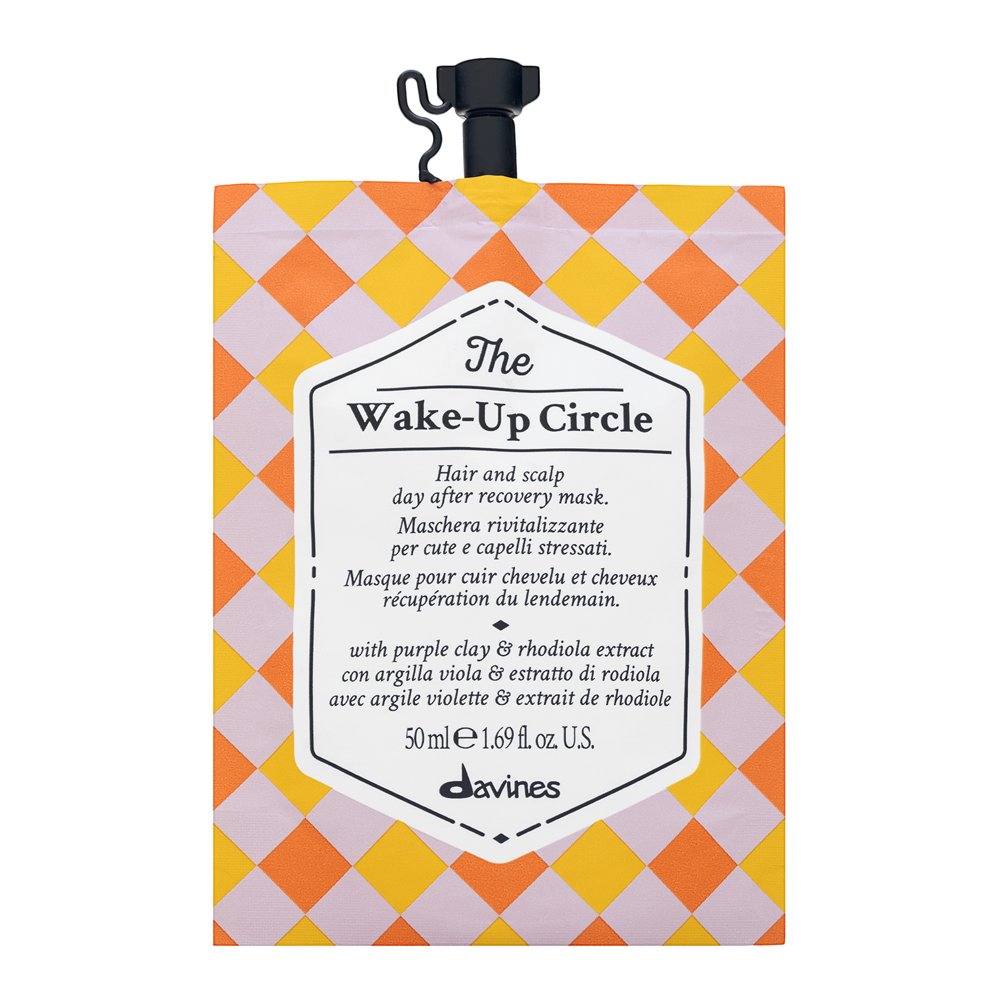Davines The Wake Up Circle maschera rinforzante per capelli stressati e sensibili 50 ml