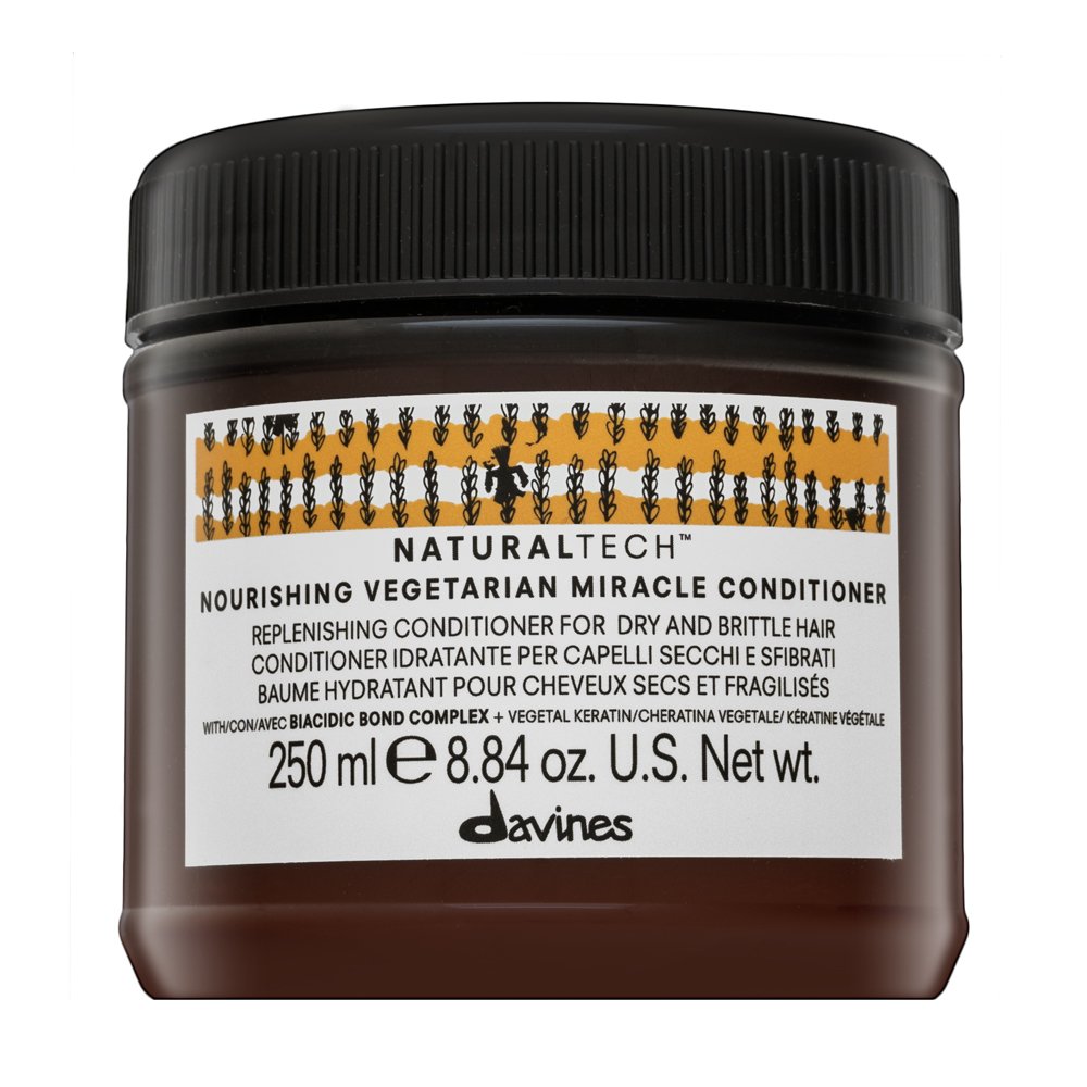 Davines Natural Tech Nourishing Vegetarian Miracle Conditioner balsamo nutriente per capelli deboli 250 ml