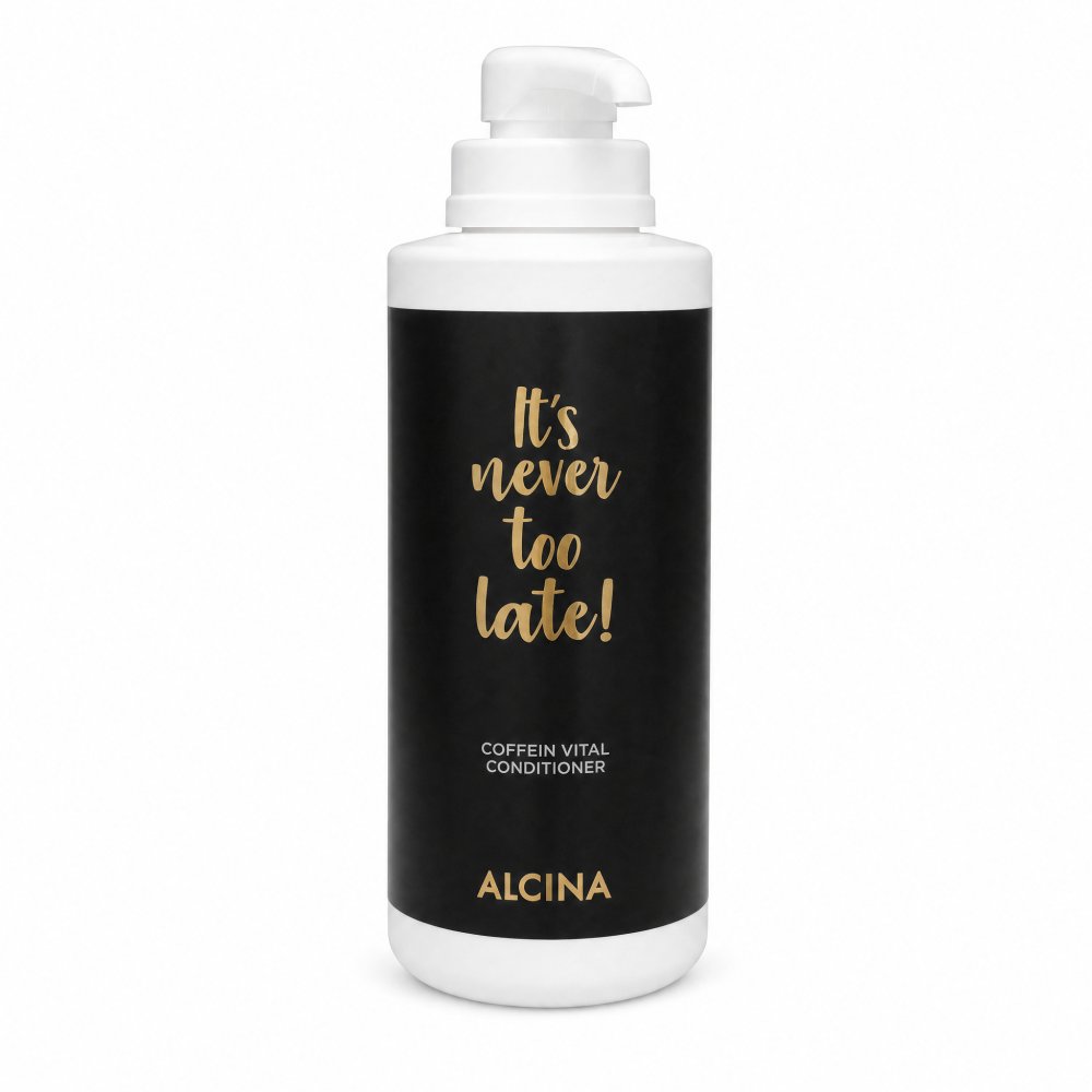 Alcina It's never too late! Coffein Vital Conditioner balsamo rinforzante contro la caduta dei capelli 500 ml